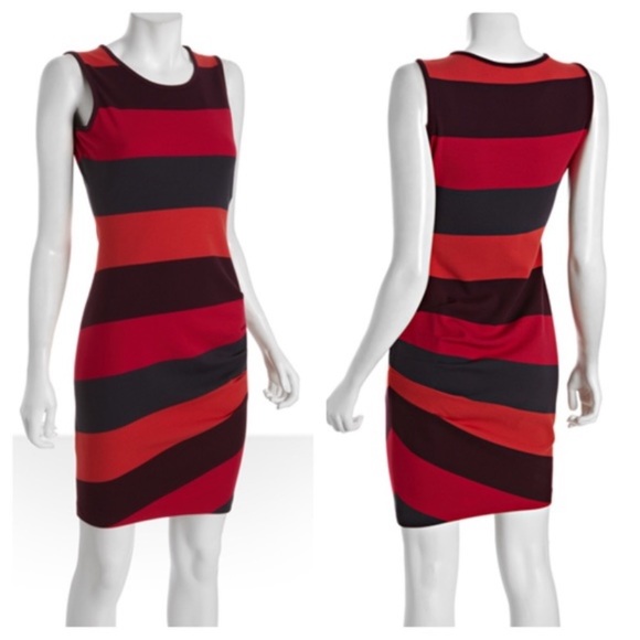 Calvin Klein Striped Dress - Picture 4 of 6